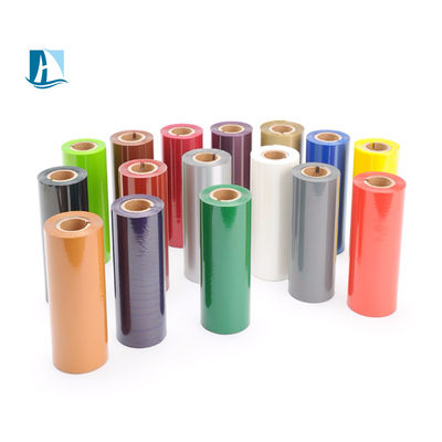 Material PU Impressão em fita de carimbo quente para sacos de perfusão não de PVC preto/púrpura/vermelho/azul/verde