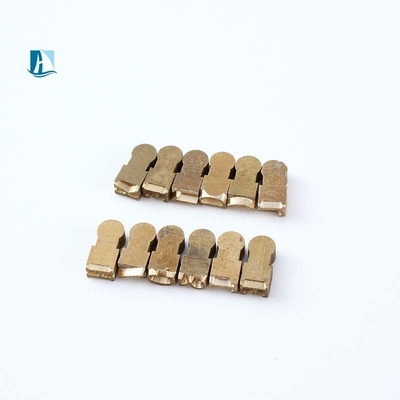 Cintas de processamento de couro personalizadas de latão 2mm 4mm 15mm OEM cinta de transferência térmica