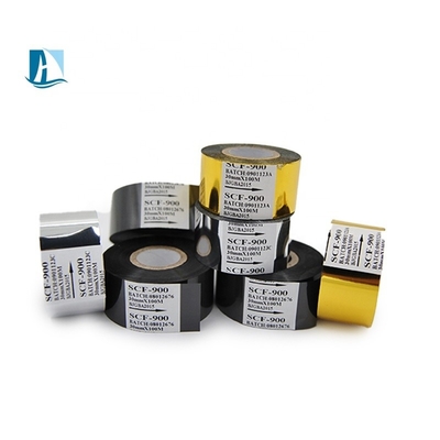 30mm Resina Stamp Coding Hot Stamping Folha de fita para Data Coder Batch Coding Machine