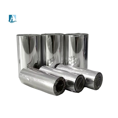 Faixa de resina de cera 30 mm * 450 m Transferência térmica de cabeça plana TTO perto da borda para impressora de etiquetas