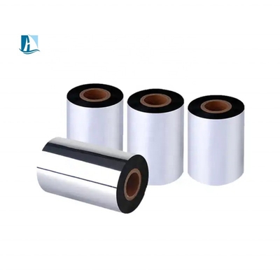 Folha de resina de cera de fita de estampação de caneta com transferência térmica e rolos de tinta metálicos