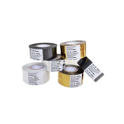 Cintas de transferência térmica 35 mm x 100 m para impressora de letras em latão Velocidade de codificação 30-600 / minuto