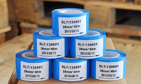 Largura de 12 mm Cor-de-rosa fita de carimbo quente atende às exigências do cliente para máquina de fax