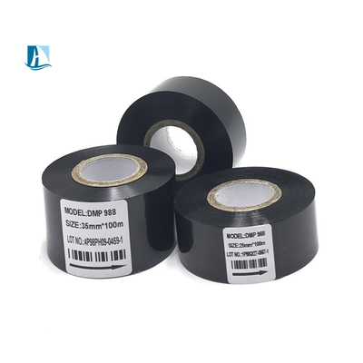 Fornecimento direto 12 mm Largura Black Hot Stamp Ribbon SCF900 para impressora