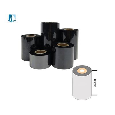 Máquina de impressão de fita de código de barras com tinta interna ou externa