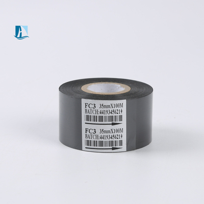Original 40 * 100 Hot Stamp Ribbon Roll para a impressora de etiquetas em e acessível