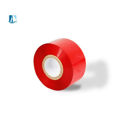 12 mm Largura Rolo de fita de carimbo vermelho quente para impressora de lápis Equipamento aplicável