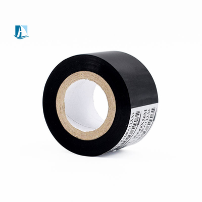 12mm Custom Request Black Hot Stamp Ribbon para impressão de códigos de barras e rotulagem de produtos