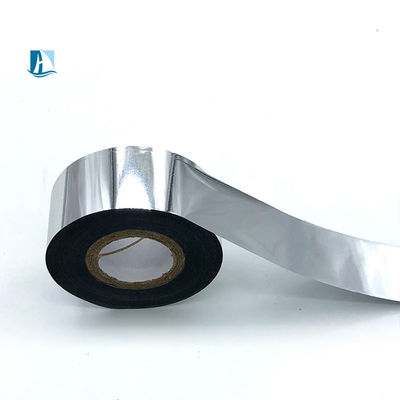 Folha de codificação a quente de largura de 25 mm para impressora de etiquetas Temperatura 100C-160C Equipamento aplicável