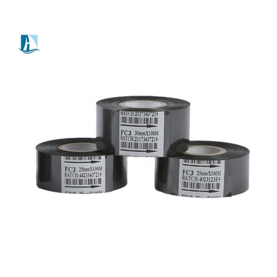 Lente de impressora de cartas em latão 25 mm 100M Lente de transferência térmica para folha de estampagem de codificação a quente