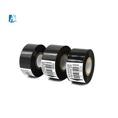 SCF900 LC1 Preto 30mm*100m fita de impressora de códigos de barras personalizada para data Imprimir carimbo quente