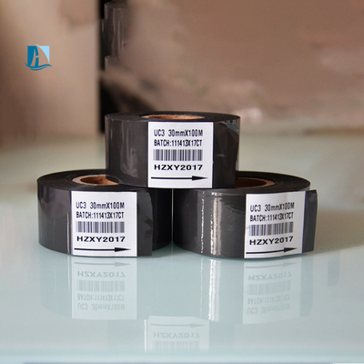 Folha de PET dourada para LC1 Preto 40mm*100m h200fr máquina de estampagem de folha de PET