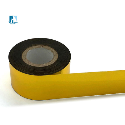 Folha de PET dourada para LC1 Preto 40mm*100m h200fr máquina de estampagem de folha de PET