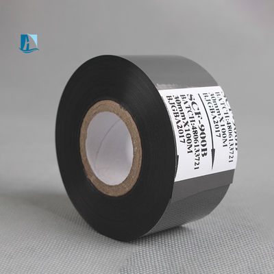 25mm*100m Folha de estampagem a quente vermelha para impressora de datas fita de código de barras FC3 SCF900 máquina de código
