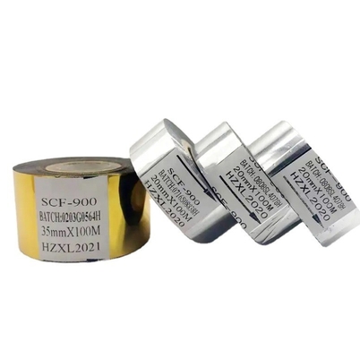 Folha de 30 mm * 100 m de ouro para impressão de rótulos e acessível no Direct