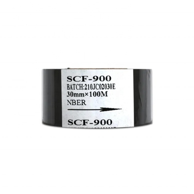 12 mm Largura SCF900 LC1 Tipo Preto Selo de datação a quente Folha de codificação para efeito de impressão perfeito