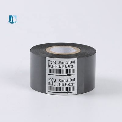 HP241 HP241B DY-825mm*100m Printer Ribbon PET Yellow Coding Foil para data de impressão consistente