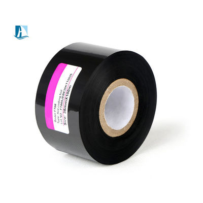 30 mm*100 m Faixa de estampação a quente para papel/couro/textil/telas/plásticos em azul