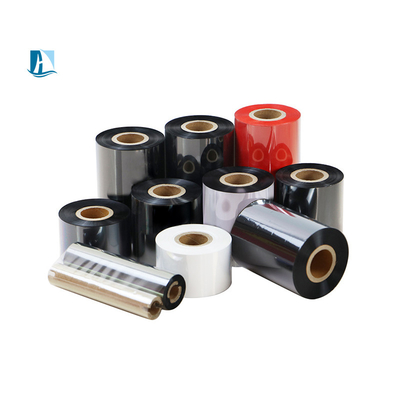 55mm*600m Compatível fita de resina Panasonic Compatível para máquina de transferência térmica