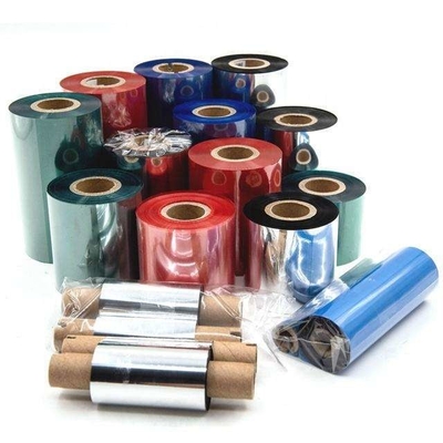 Tintas de transferência térmica de resina de cera 110mm*300m Ttr