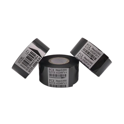 Panasonic Compatible 55mm*100m Pet Adhesive Ribbon Ttr 33mmx600m para transferência térmica