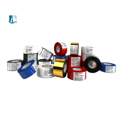 Faixa de estampação a quente para impressora a cores Equipamento aplicável Preto/vermelho/verde/azul/ouro