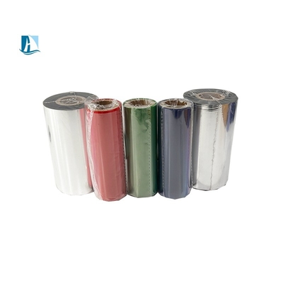 Modelo de fita de impressora para máquina de impressão de etiquetas de tinta quente temperatura 100C-160C chinês