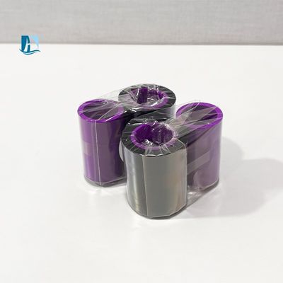 Folha de estampação a quente de transferência térmica para o número de lote e os rótulos de texto necessários, na melhor das hipóteses