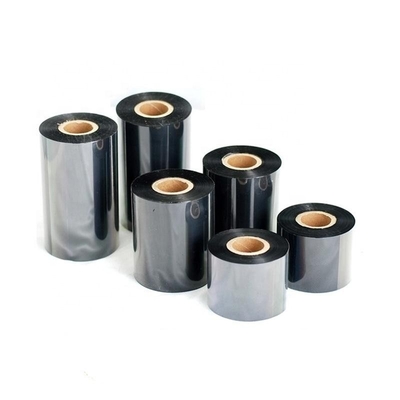 110 mm fita de transferência térmica de cera/resina Faixa de pressão 0,3-0,5Mpa para impressora de códigos de barras