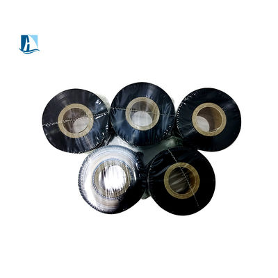 Escrita redonda Impressão de cera resina cinta de transferência térmica para rótulos de envio 35 mm