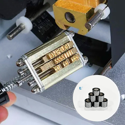 30mm*100m SCF900 LC1 fita de código de barras genérico impressão a quente folha de carimbo para impressão de data de validade