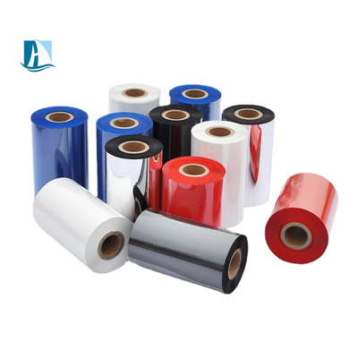 PET 50mm*100m LC1 Faixa de codificação de cores azuis Faixas de cetim para impressão