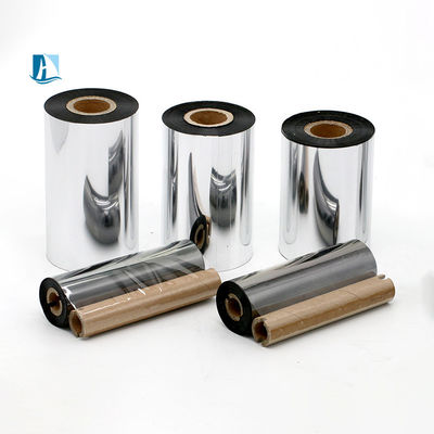 50 mm*100 m de prata SCF900 fitas de estampação a quente para máquinas de impressão e filmes de embalagem