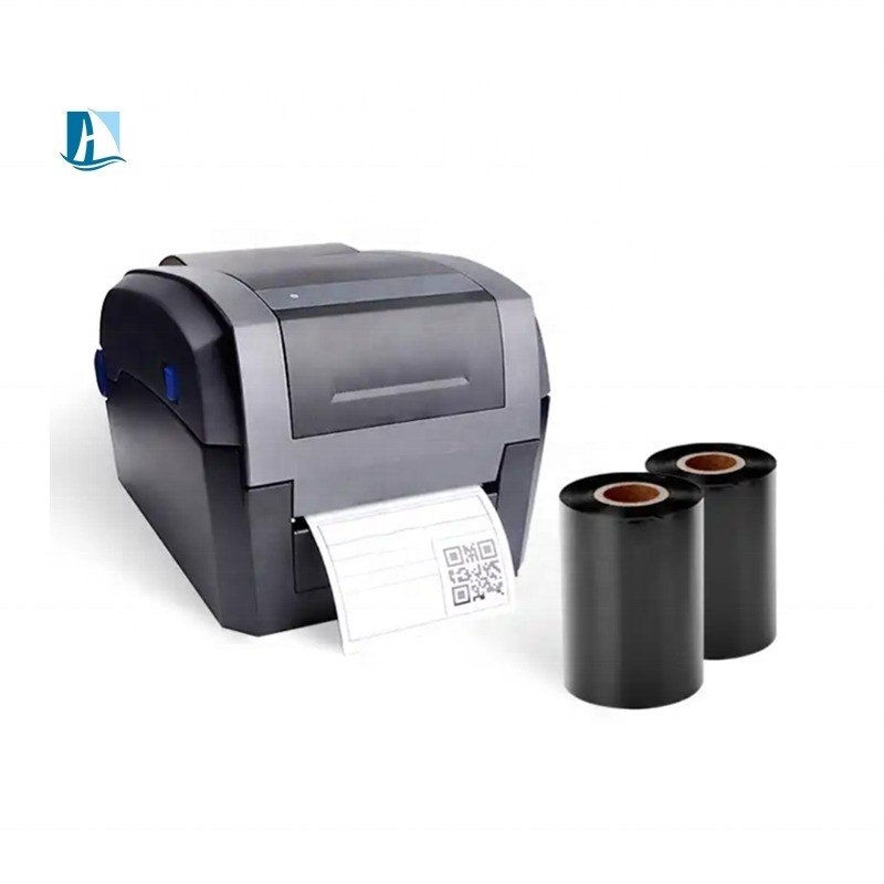 Grade Wax Resin Barcode TTR Etiquetas de tinta de impressora fita 55mm*450m para transferência térmica