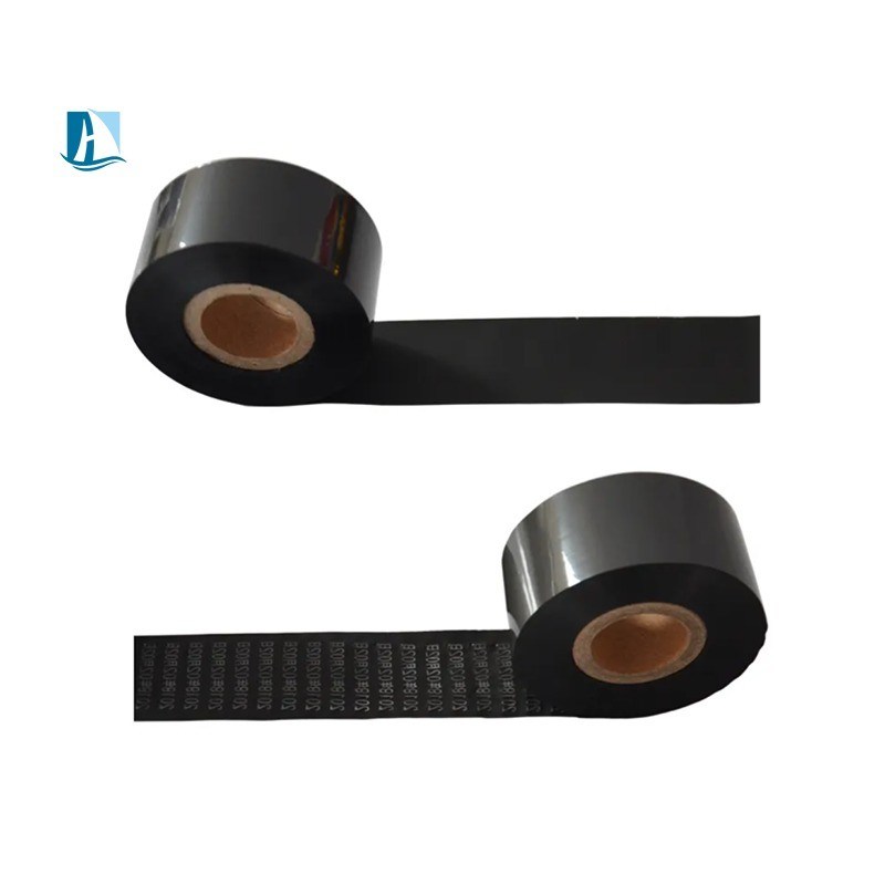 Fios de estamparia a quente de cor preta original para impressora SCF900 30*100m