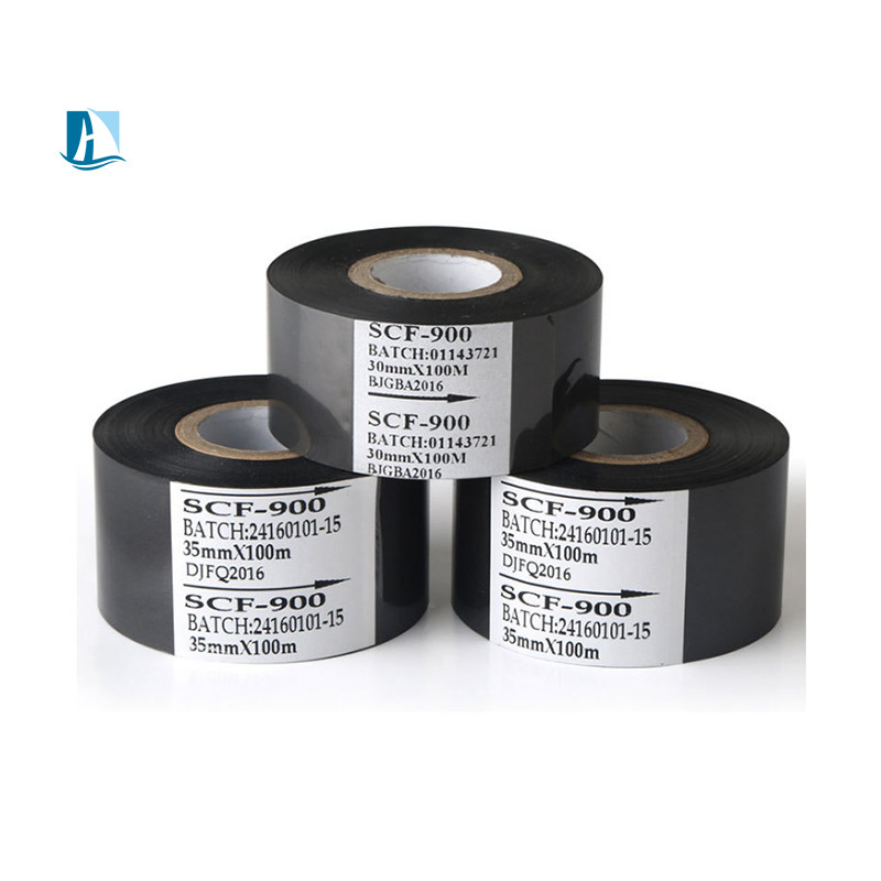 Faixa de impressora de 12 mm Normal Compativel Negro Marca Quente Faixa de rótulo 35 * 100m Benefício