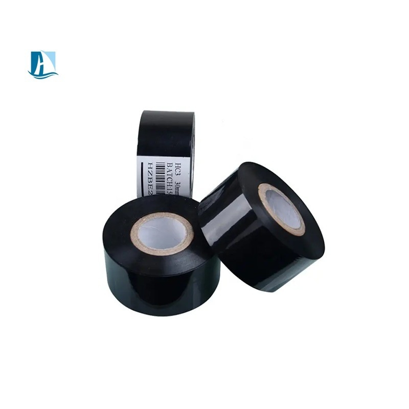 Faixa de impressora 30mm*100m Data Impressão Negro Marca Quente Coding Faixa Com Um Grau