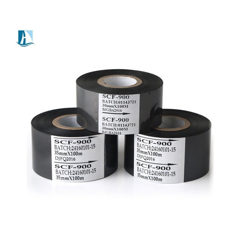 Faixa de transferência térmica de 25mm 100M A escolha perfeita para as necessidades de codificação de data de validade do lote