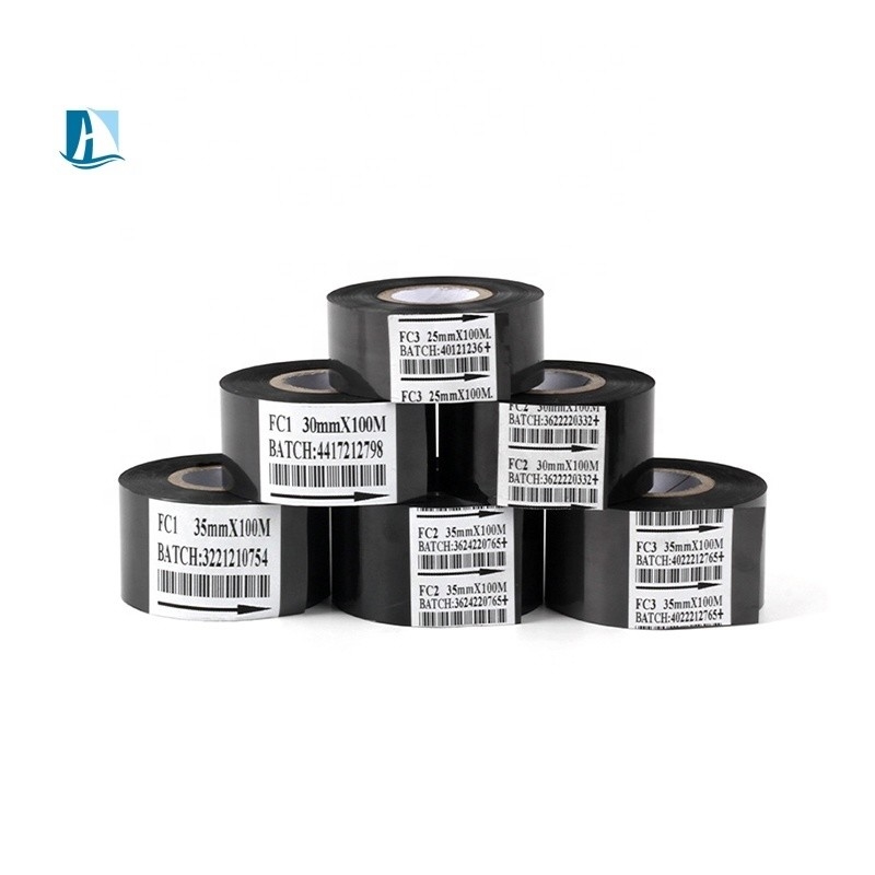 Faixa de codificação de velocidade 35mm*100m SCF-900/LC1 FC2 FC3 Estampagem a quente para impressão de data de validade