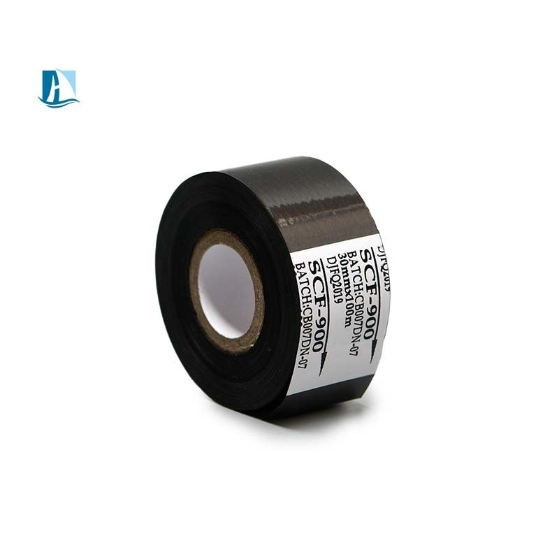 25mm*100m SCF-900 LC1 FC2 FC3 Fios de estampagem a quente Fios de codificação preta para impressão de data de validade