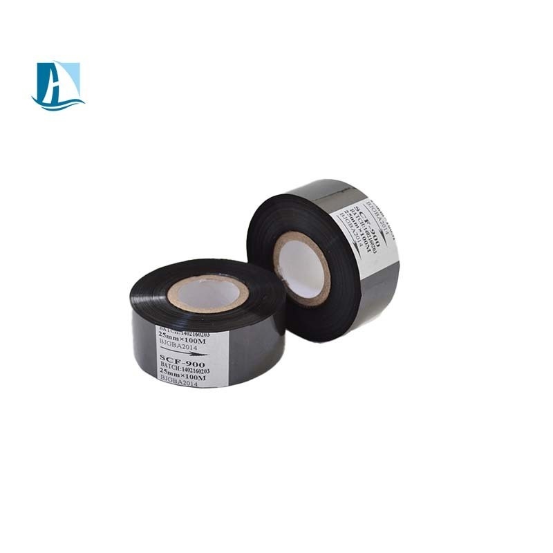 30mm*100m PET Film Black Hot Stamp Foil para SCF900 SCF910 Data de produção Impressão